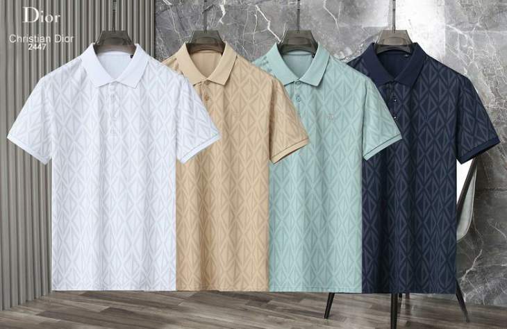 Picture of Dior Polo Shirts Short _SKUDiorM-3XL26rn7428507